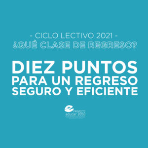 Ciclo Lectivo 2021 - Educar 2050